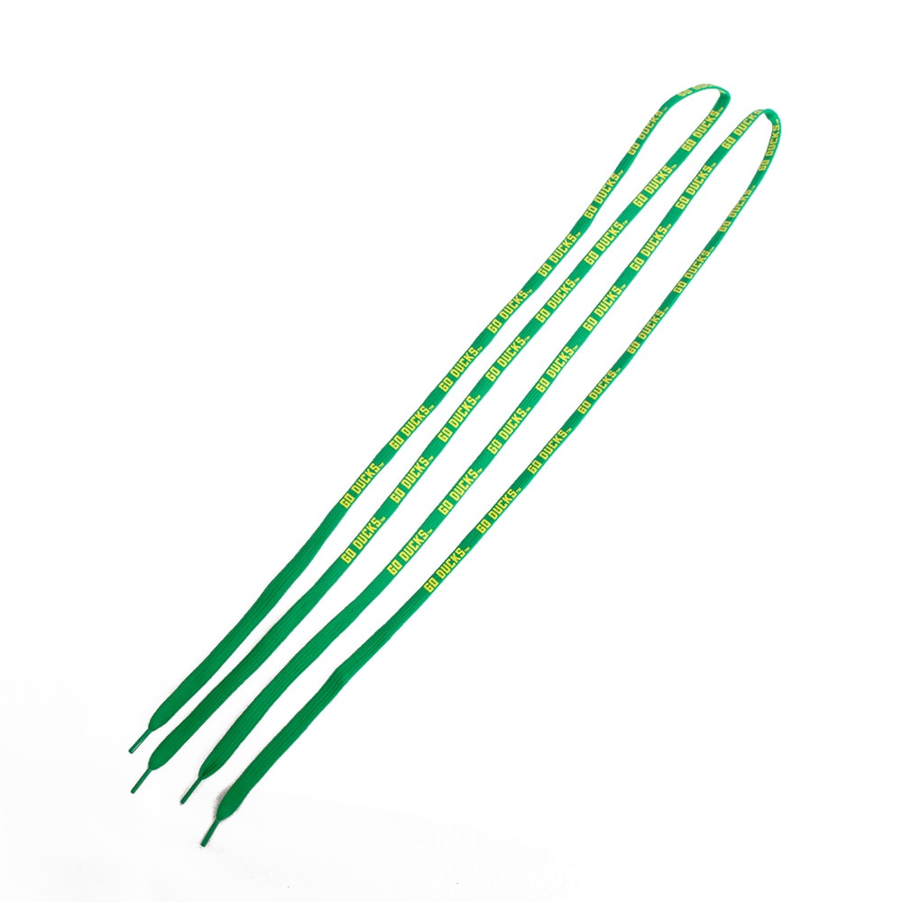 Go Ducks, Spirit Product, Green, Accessories, Accessories, Unisex, 45", Flat, Shoelace, 834111